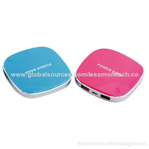 Power Bank with 4,000mAh Capacity